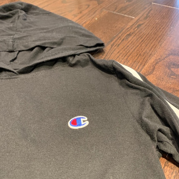Champion youth long sleeve jersey hoodie - Picture 4 of 5